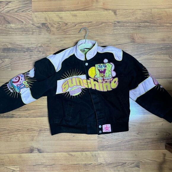 2007 SpongeBob SquarePants jacket, kids size medium - Picture 2 of 9